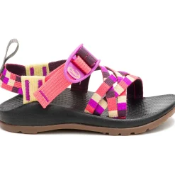 Sale Chaco Big Kid's ZX/1 EcoTread™ Sandal Pixel Blossom