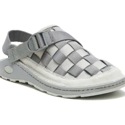 Hot Chaco Men's Canyon Woven Clog Cement Gray