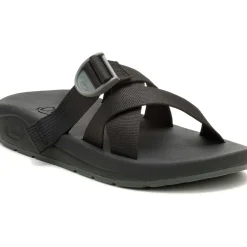 Outlet Chaco Men's CushZ Extra Cushioned Slide Black