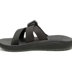 Outlet Chaco Men's CushZ Extra Cushioned Slide Black