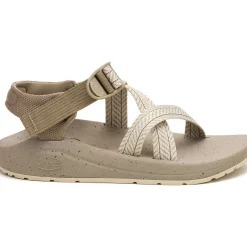 New Chaco Men's CushZ Extra Cushioned Sandal Frond Dark Vanilla