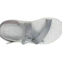 Sale Chaco Men's CushZ Extra Cushioned Sandal Cement Gray