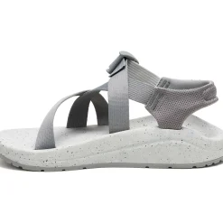 Sale Chaco Men's CushZ Extra Cushioned Sandal Cement Gray