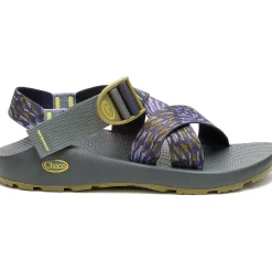 Hot Chaco Men's Mega Z/1 Wide-Strap Classic Sandal Flare Navy Night