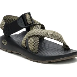 Clearance Chaco Men's Mega Z/1 Wide-Strap Classic Sandal Odds Black