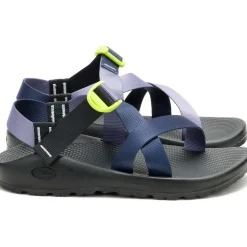 Online Chaco Men's Mismatch Z/1 Classic Wide Width Sandal Cool Navy Gray