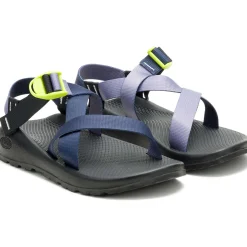 Online Chaco Men's Mismatch Z/1 Classic Wide Width Sandal Cool Navy Gray