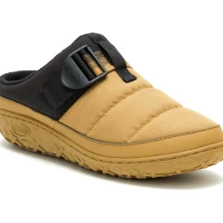 Best Chaco Men's Ramble Rugged Canvas Clog Peanut Butter