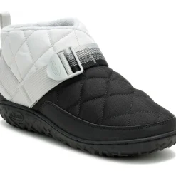 Online Chaco Men's Ramble Rugged Canvas Shoe Gray Black