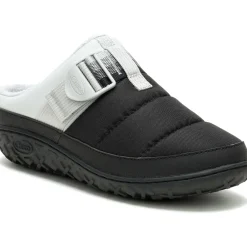 Online Chaco Men's Ramble Rugged Canvas Clog Gray Black