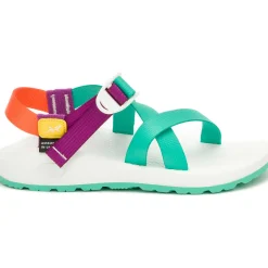 Online Chaco Women's Aura Z/1 Adjustable Strap Classic Sandal Tropical Teal