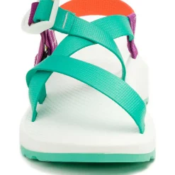 Online Chaco Women's Aura Z/1 Adjustable Strap Classic Sandal Tropical Teal