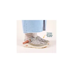 New Chaco Women's Canyon Woven Clog Fade Black & White