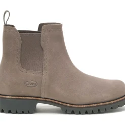 Online Chaco Women's Fields Chelsea Waterproof Boot Morel Brown Suede
