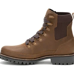 Chaco Women's Fields Lace Waterproof Boot Maple Brown