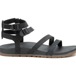 Chaco Women's Lowdown Strappy High Sandal Black