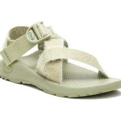 Clearance Chaco Women's Mega Z Wide-Strap Classic Fuzzy Muted Sage