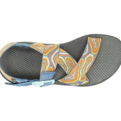 Outlet Chaco Women's Mega Z/Cloud Wide-Strap Cushioned Sandal Agate Baked Clay
