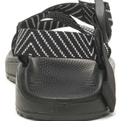 Clearance Chaco Women's Mega Z/Cloud Wide-Strap Cushioned Sandal Vibin B+W