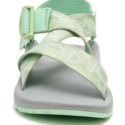 Online Chaco Women's Mega Z/Cloud Wide-Strap Cushioned Sandal Paddle Celadon