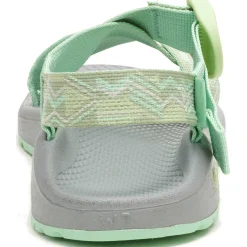 Online Chaco Women's Mega Z/Cloud Wide-Strap Cushioned Sandal Paddle Celadon