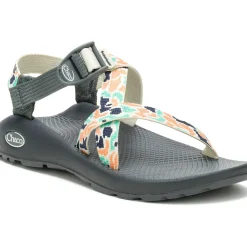 Clearance Chaco Women's Z/1 Adjustable Strap Classic Sandal Pebble Mango Tango