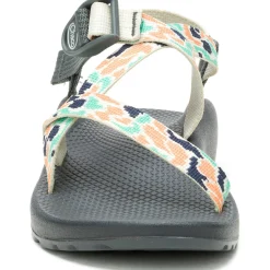 Clearance Chaco Women's Z/1 Adjustable Strap Classic Sandal Pebble Mango Tango