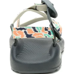 Clearance Chaco Women's Z/1 Adjustable Strap Classic Sandal Pebble Mango Tango