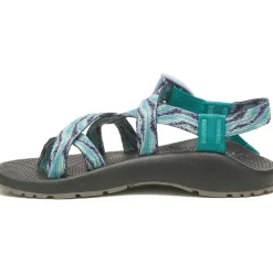 New Chaco Women's Z/2 Adjustable Strap Classic Sandal Current Dusty Blue