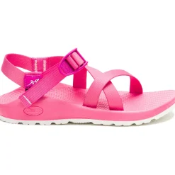 Discount Chaco Women's Z/1 Pink Tones Adjustable Strap Classic Sandal Tickled Pink