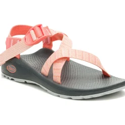 Outlet Chaco Women's Z/Cloud Adjustable Strap Wide-Width Cushioned Sandal Bit Apricot Fuzz